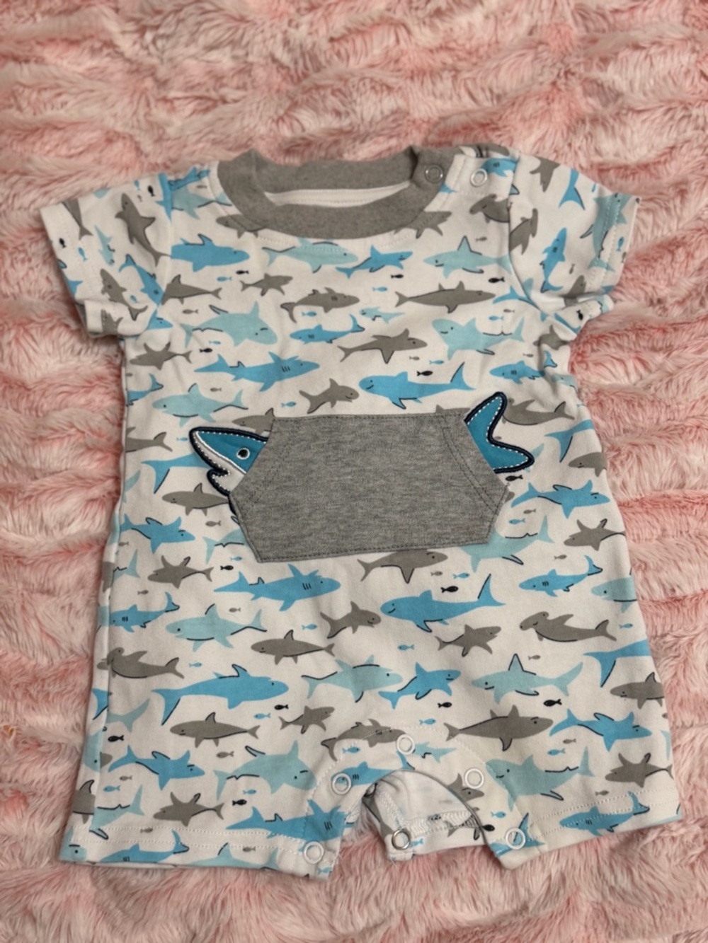 Baby Boy Romper Bundle – Size 3M (5 Pieces)